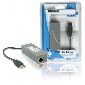 USB LAN adapter voor Wii